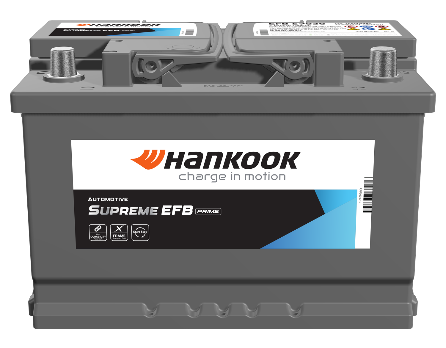 Starterbatterie “Hankook 12 V, 70 Ah, 760 A”