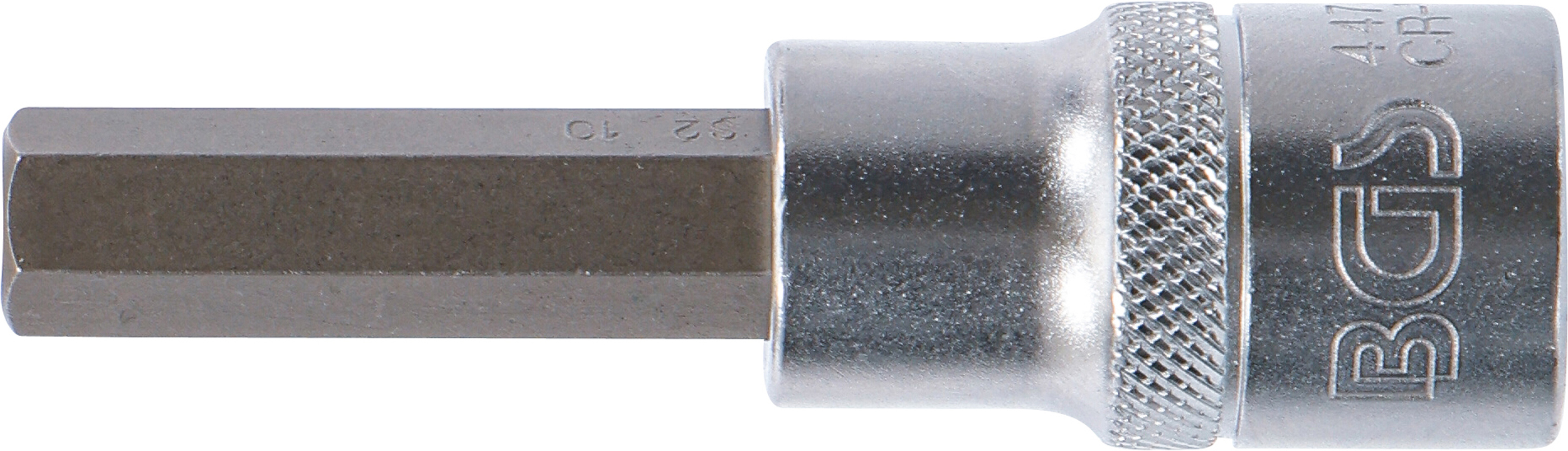 BGS Injektor-Einsatz | Antrieb Innenvierkant 12,5 mm (1/2") | Abtrieb Innensechskant 10 mm