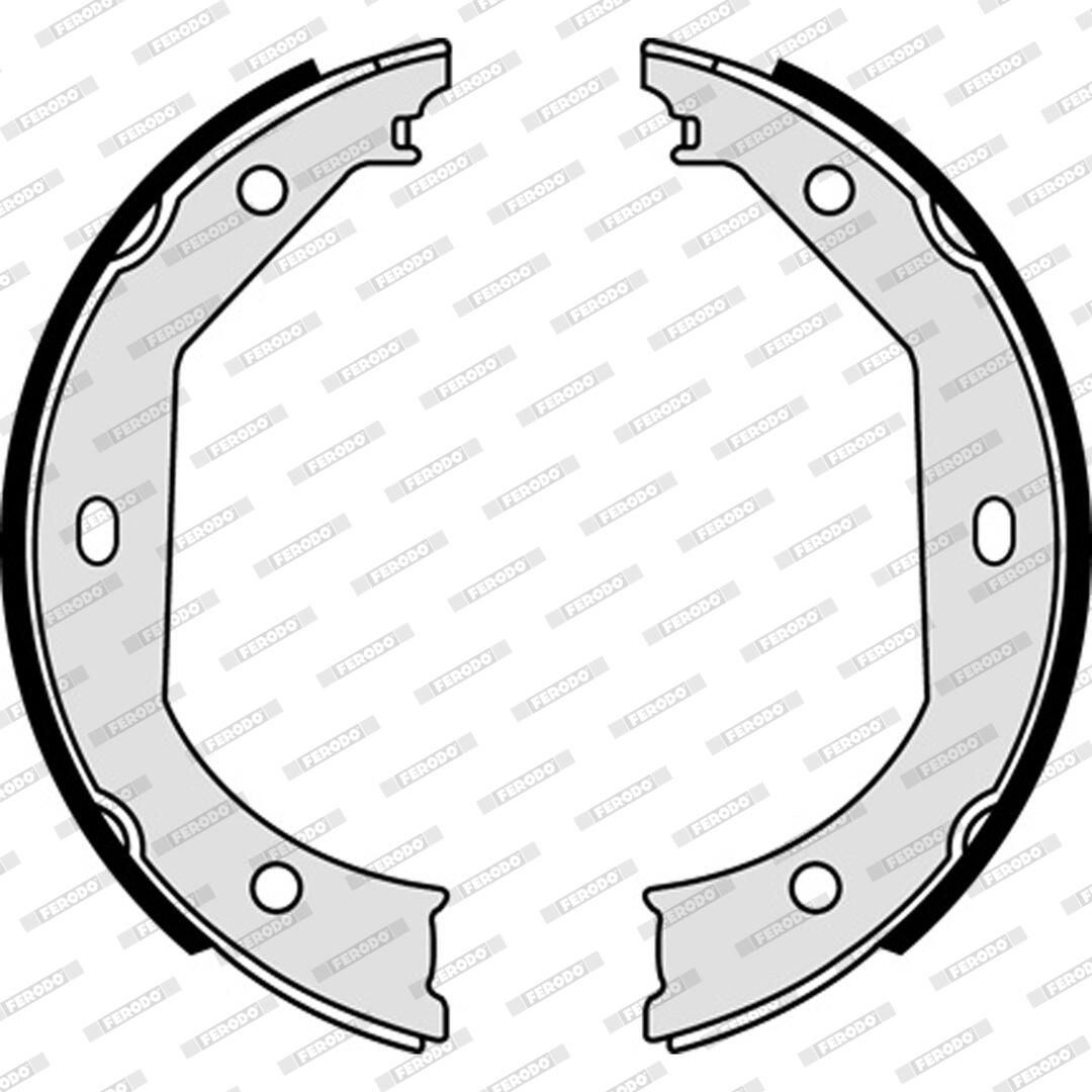 Bremsbackensatz, Feststellbremse