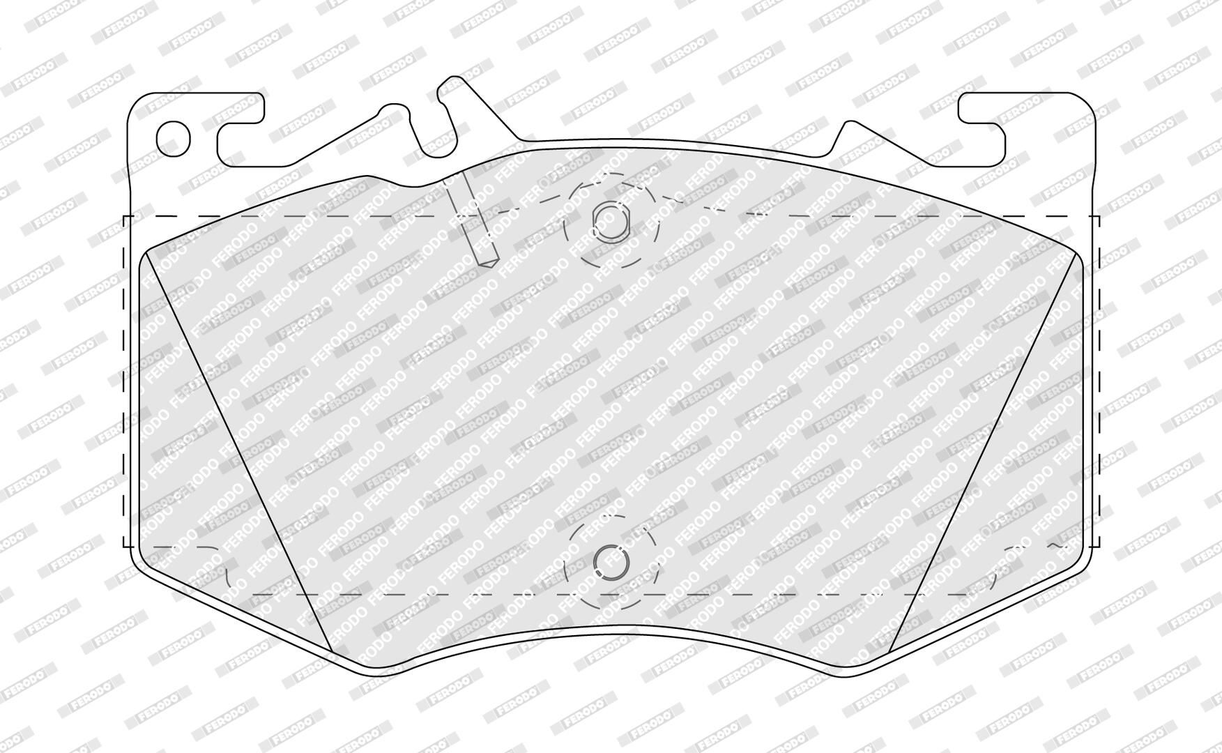 Bremsbelagsatz, Scheibenbremse