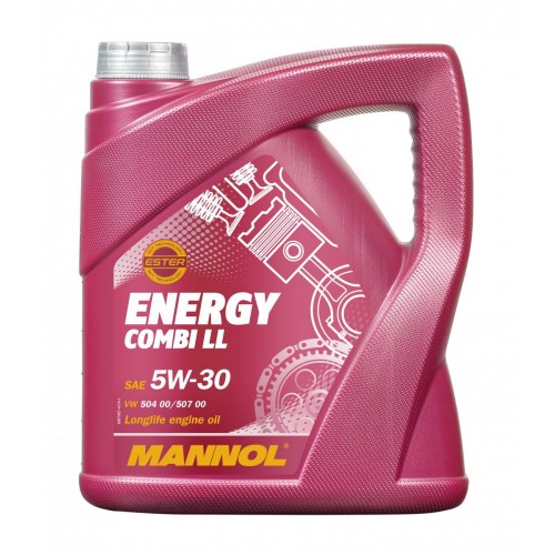 5W-30 Mannol 7907 Energy Combi LL LongLife Motoröl 4 Liter