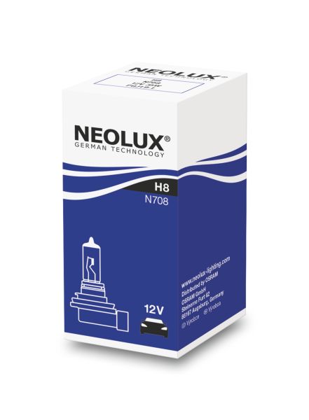 Neolux H8 Glühbirne N708 12V 35W PGJ19-1 Autolampe