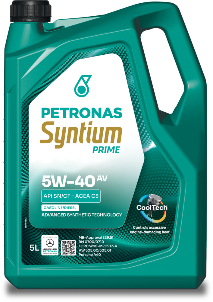 5W-40 Petronas Syntium Prime Motoröl 5 Liter
