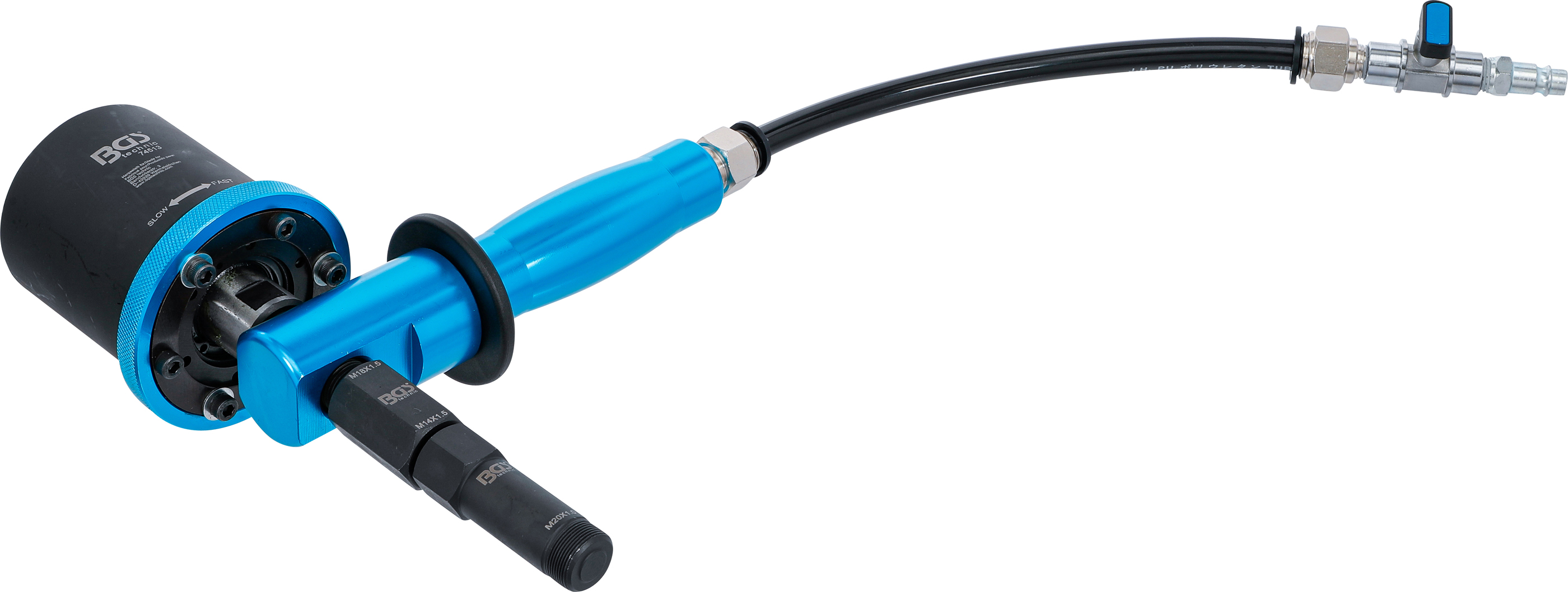 BGS Pneumatischer Injektoren-Auszieher-Satz