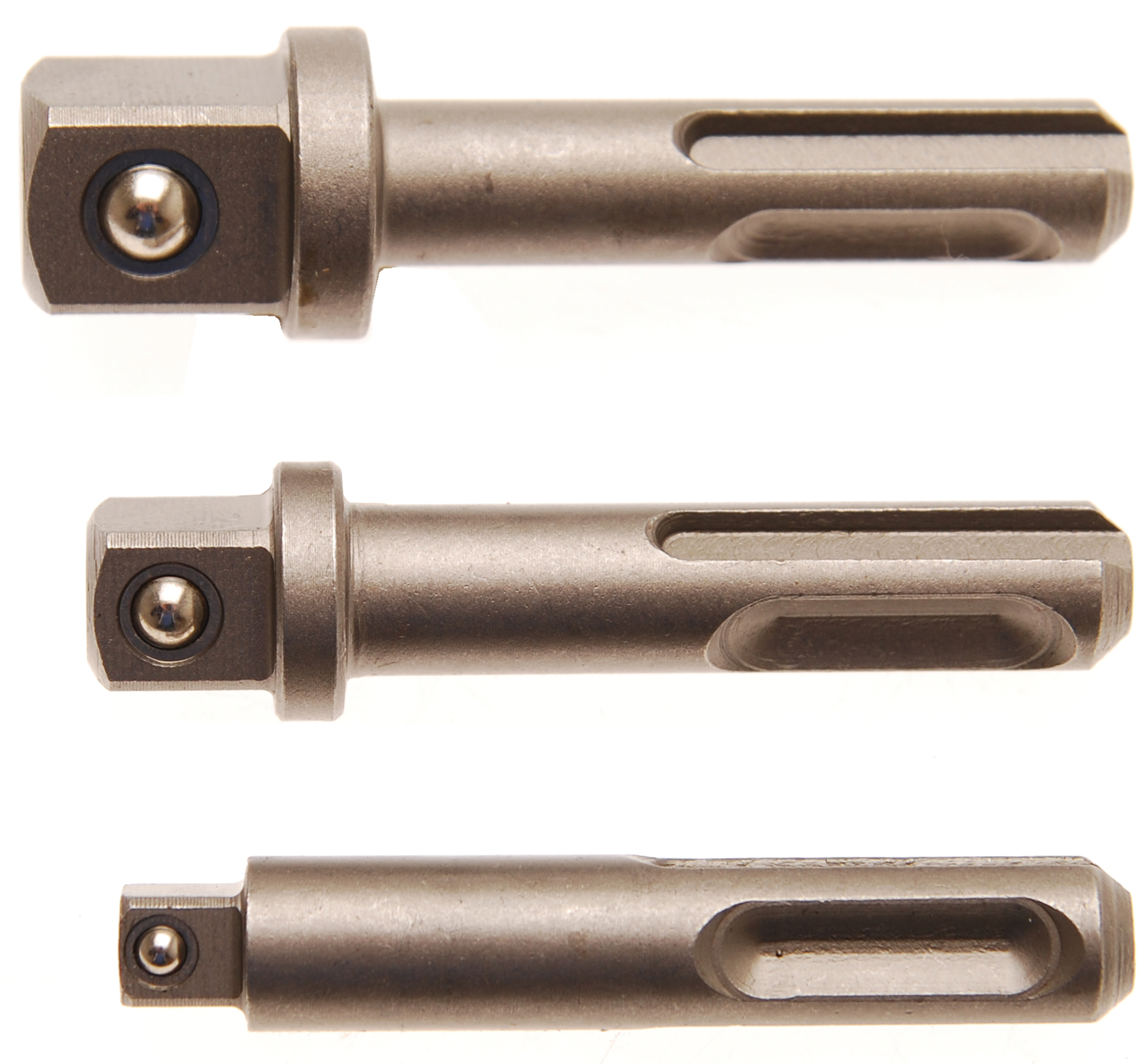 BGS Adapter-Satz | SDS - Außenvierkant 6,3 mm (1/4"), 10 mm (3/8"), 12,5 mm (1/2") | 3-tlg.