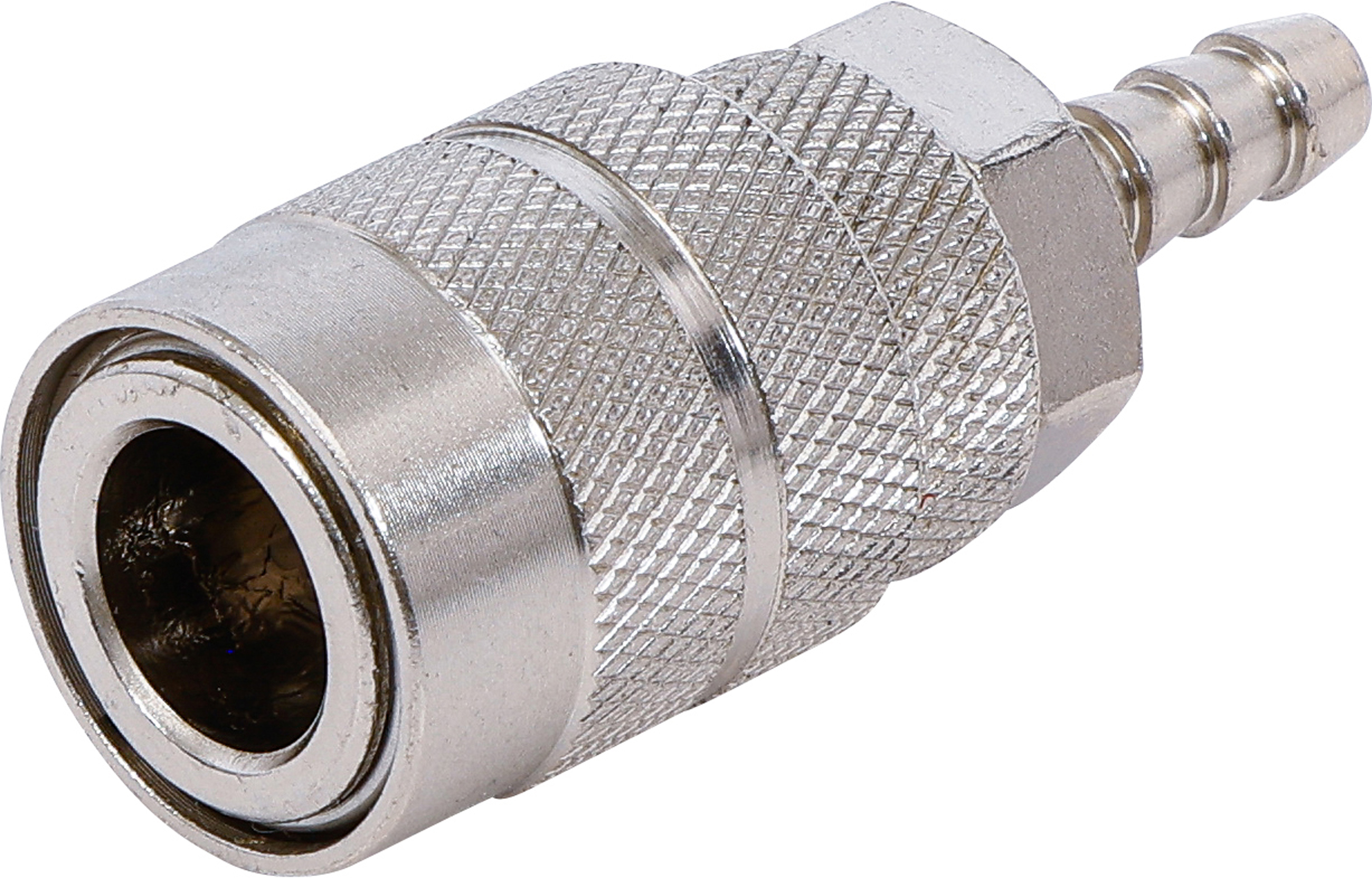 BGS Druckluft-Schnellkupplung mit 6 mm Schlauchanschluss | USA / Frankreich