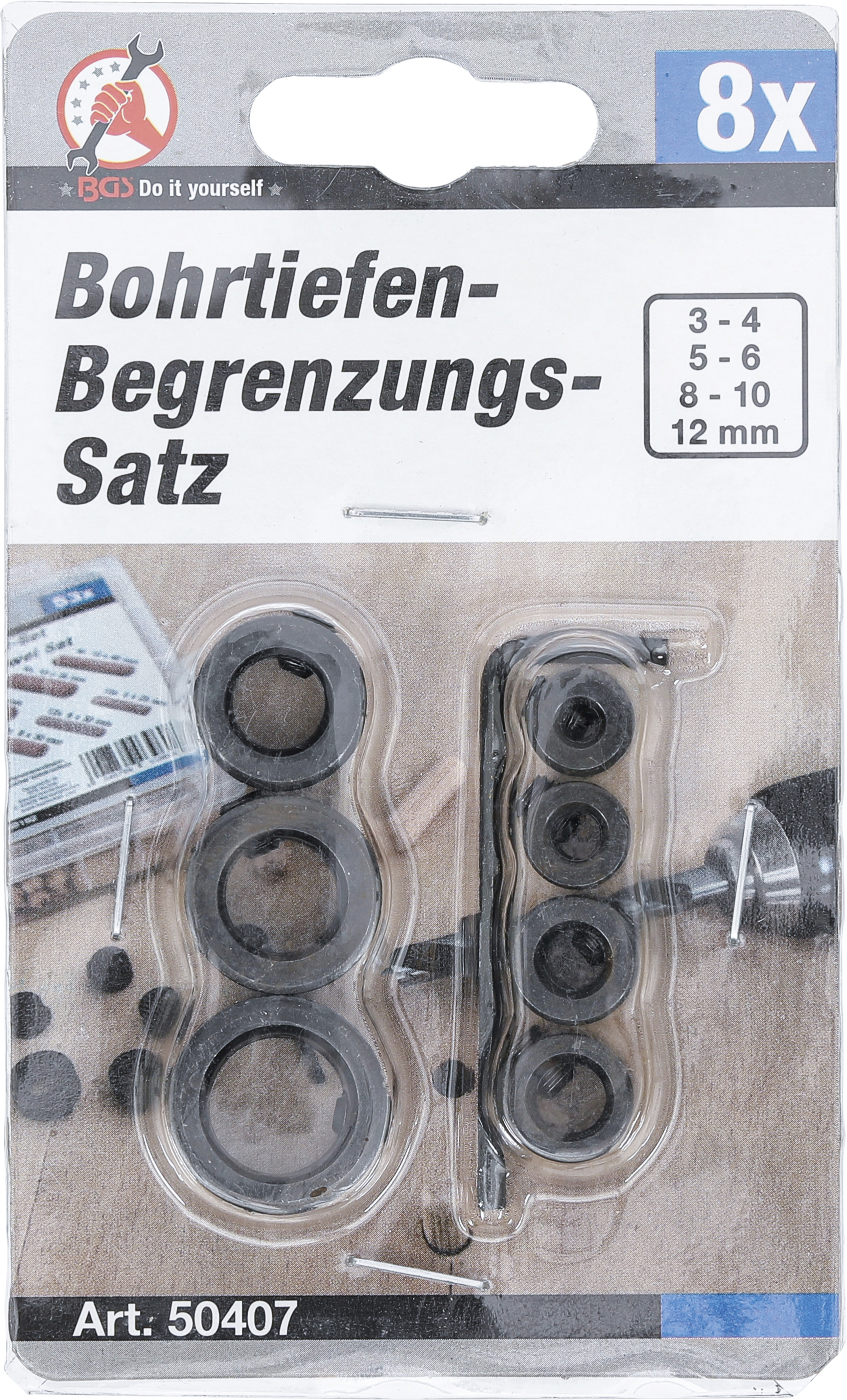 BGS Bohrtiefen-Begrenzungs-Satz | 8-tlg.