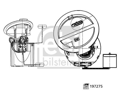 Kraftstoff-Fördereinheit