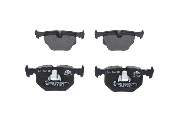 Bremsbelagsatz, Scheibenbremse