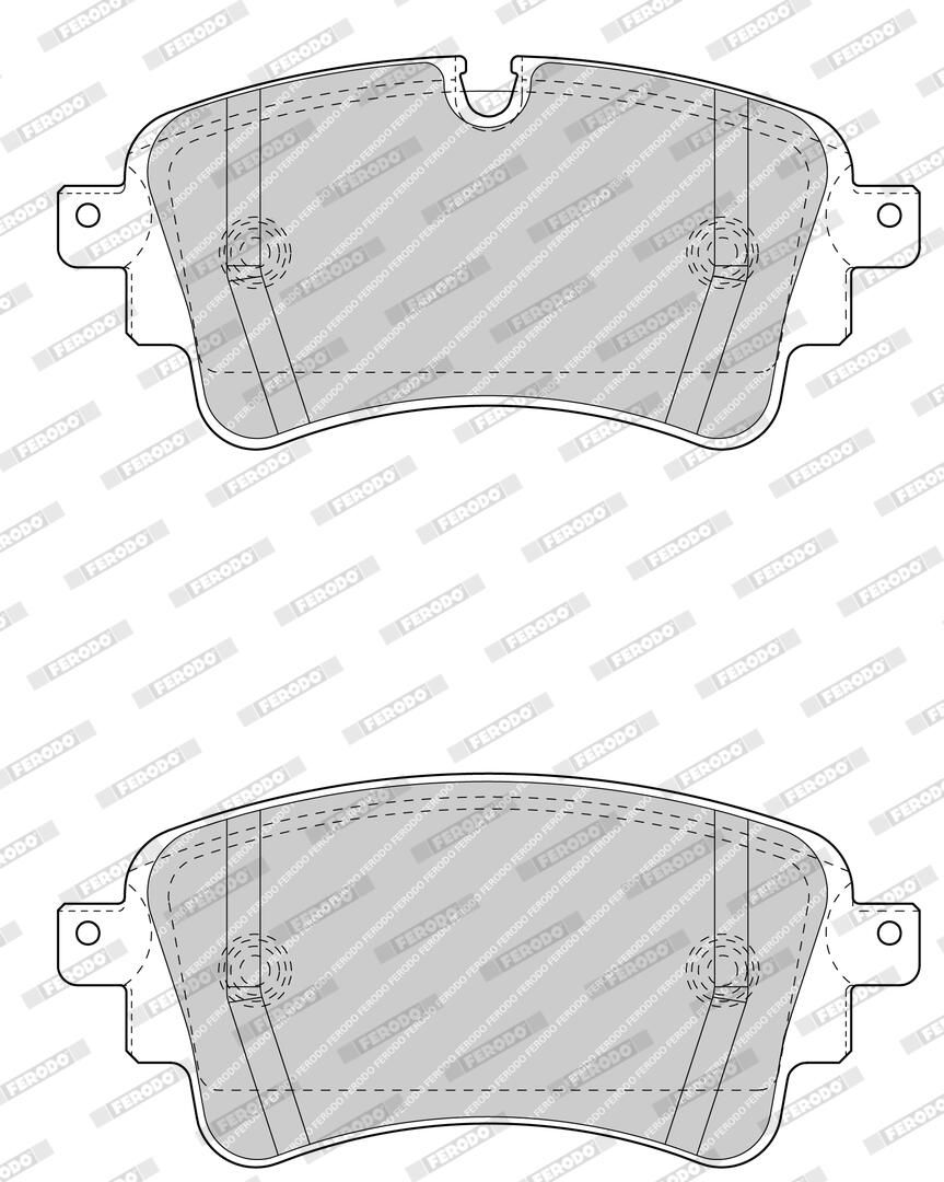 Bremsbelagsatz, Scheibenbremse