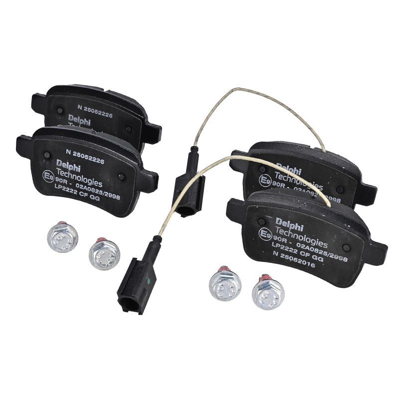 Bremsbelagsatz, Scheibenbremse