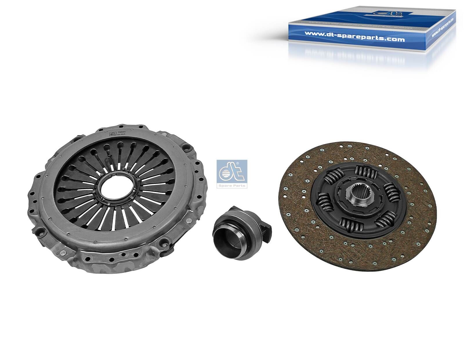 Kupplungssatz (430mm, mit Kupplungsplatte) passt zu: SCANIA G I, P I, R I, T 01.03-05.19