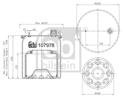 Federbalg, Luftfederung