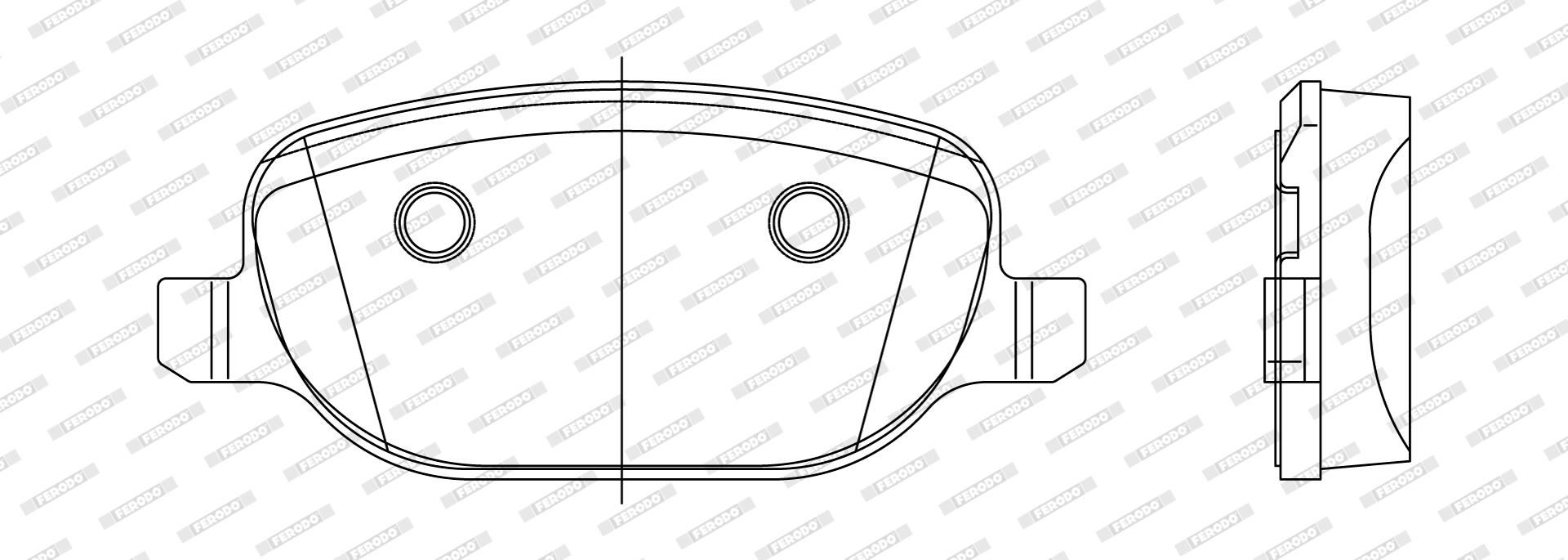 Bremsbelagsatz, Scheibenbremse