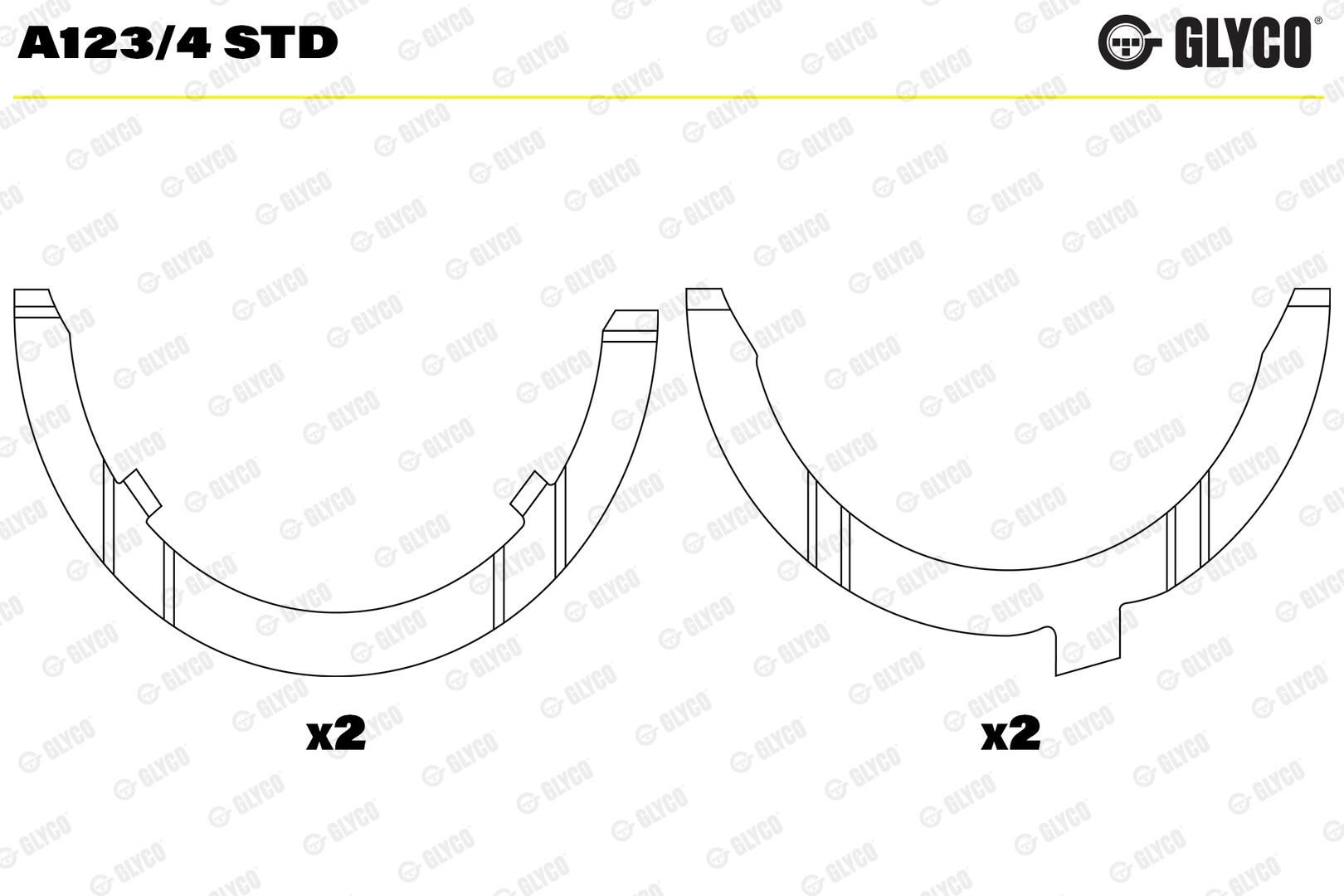 Distanzscheibe, Kurbelwelle