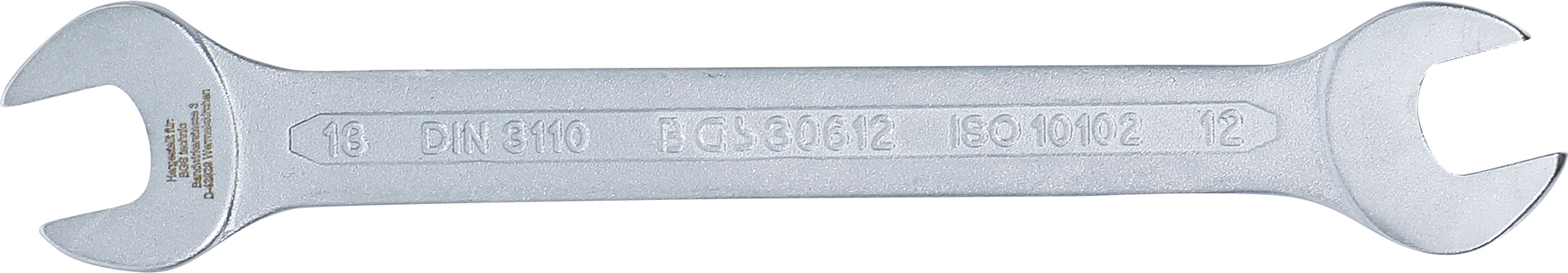 BGS Doppel-Maulschlüssel | SW 12 x 13 mm