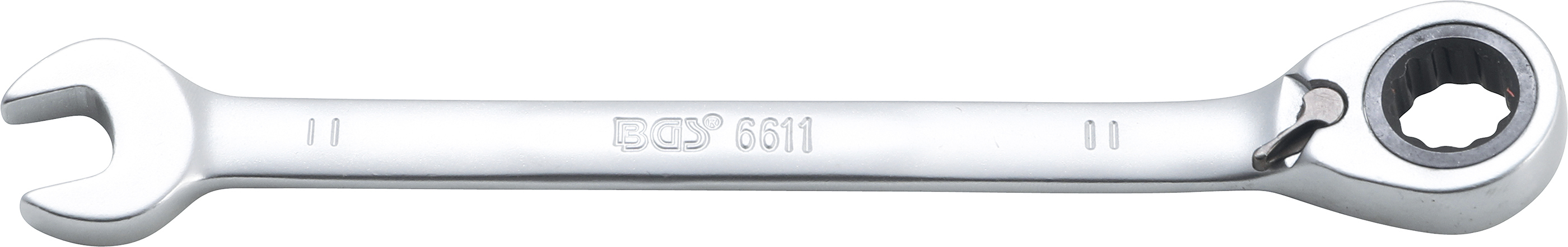 BGS Ratschenring-Maulschlüssel | umschaltbar | SW 11 mm