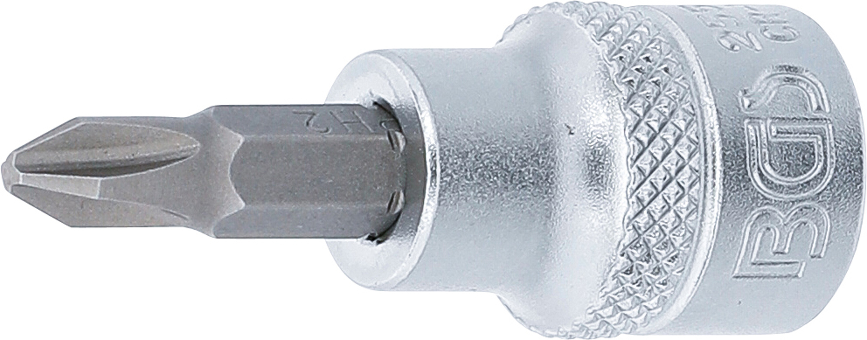 BGS Bit-Einsatz | Antrieb Innenvierkant 10 mm (3/8") | Kreuzschlitz PH2