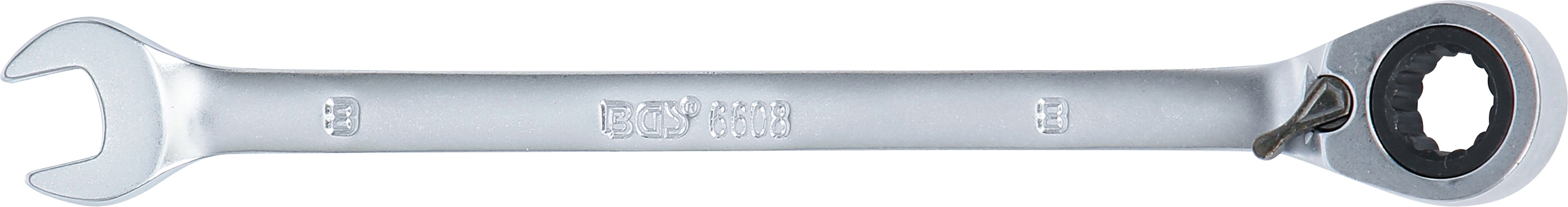 BGS Ratschenring-Maulschlüssel | umschaltbar | SW 8 mm