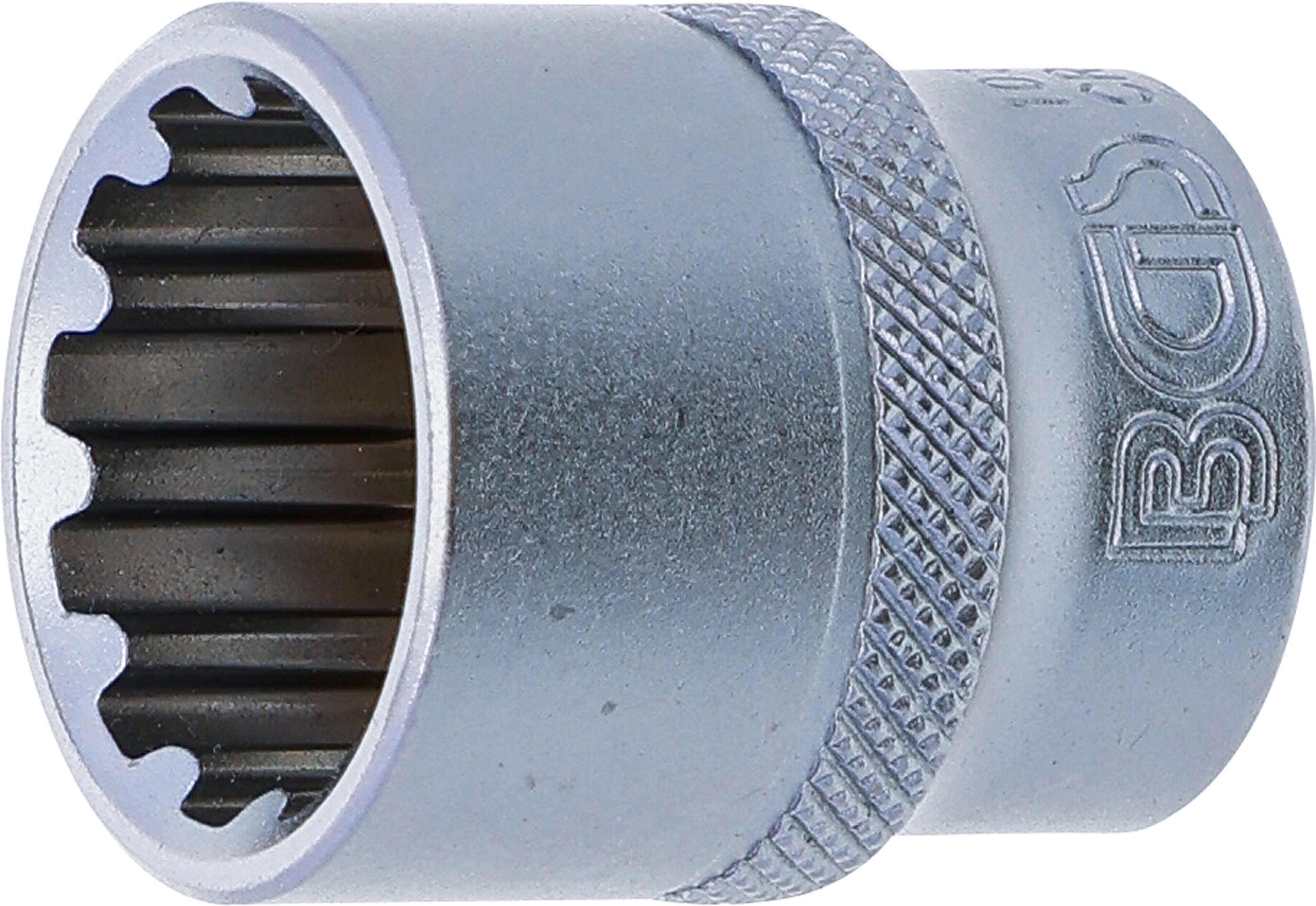 BGS Steckschlüssel-Einsatz Gear Lock | Antrieb Innenvierkant 10 mm (3/8") | SW 18 mm