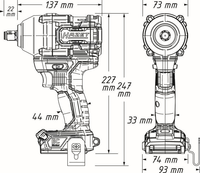 Schlagschrauber (Akku)