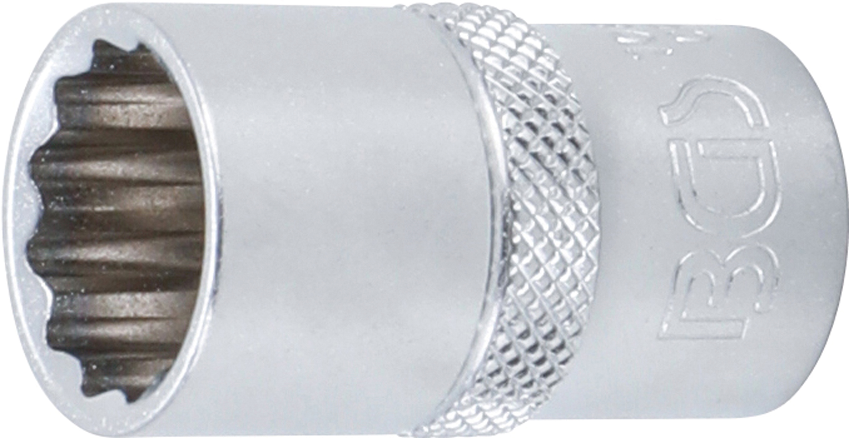 BGS Steckschlüssel-Einsatz-Satz, Zwölfkant | Antrieb Innenvierkant 12,5 mm (1/2") | Zollgrößen | 10-tlg.