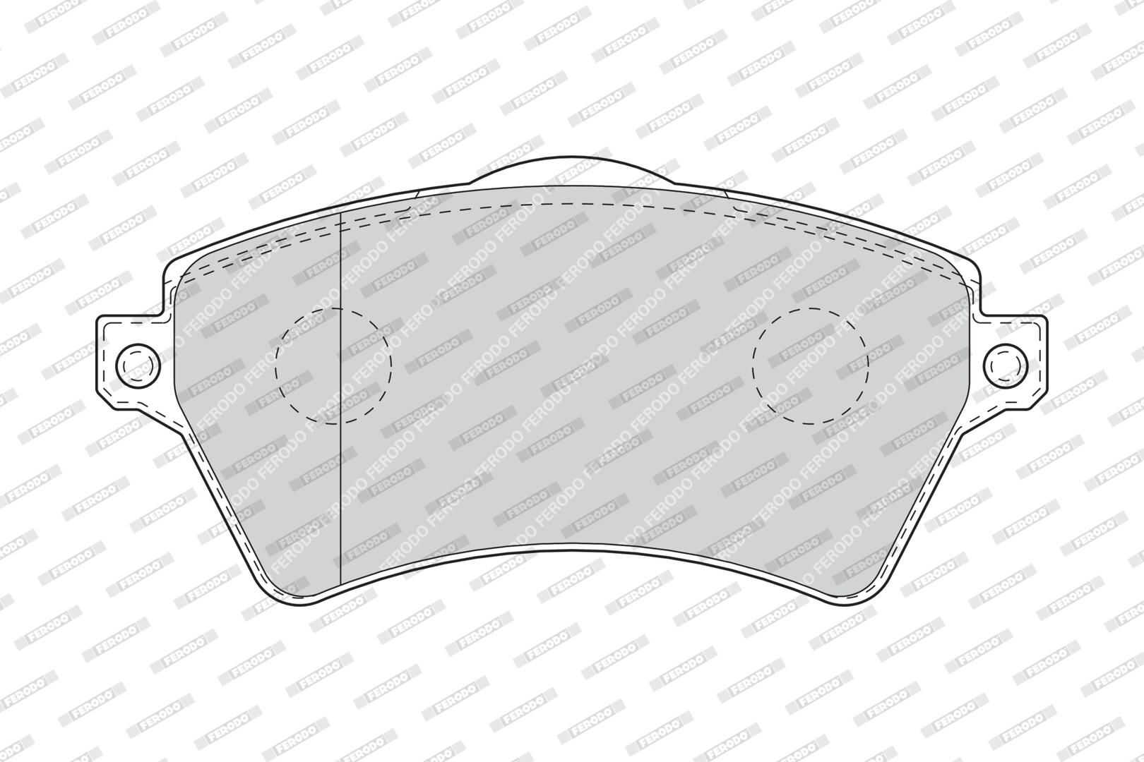 Bremsbelagsatz, Scheibenbremse