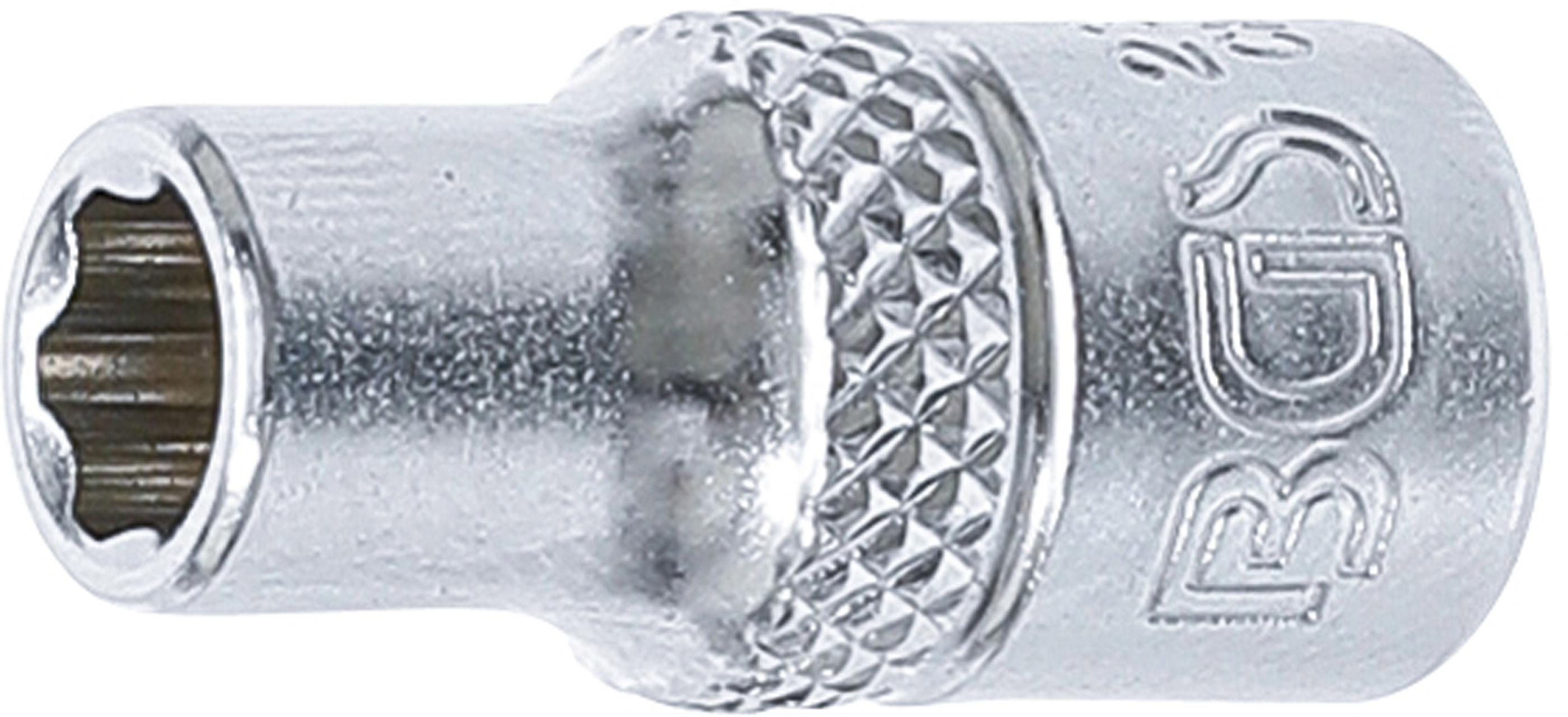 BGS Steckschlüssel-Einsatz Super Lock | Antrieb Innenvierkant 6,3 mm (1/4") | SW 5,5 mm
