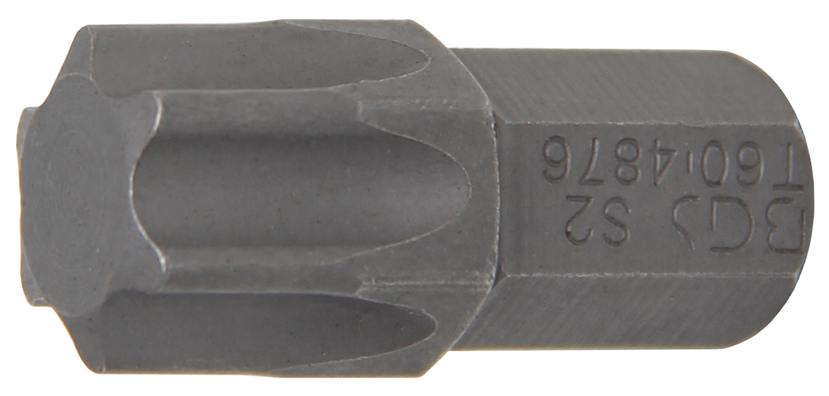 BGS Bit | Länge 30 mm | Antrieb Außensechskant 10 mm (3/8") | T-Profil (für Torx) T60
