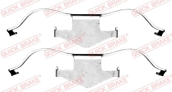 Zubehörsatz, Scheibenbremsbelag