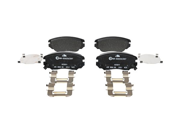 Bremsbelagsatz, Scheibenbremse