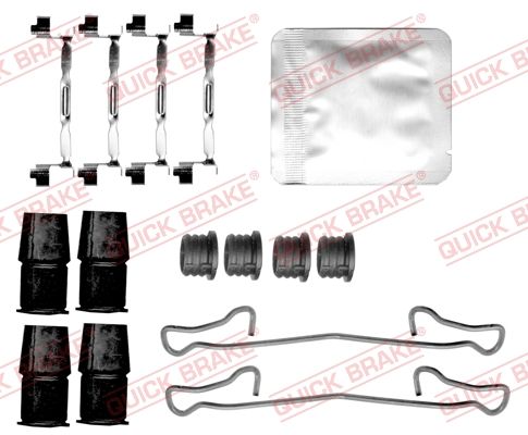 Zubehörsatz, Scheibenbremsbelag