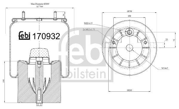 Federbalg, Luftfederung