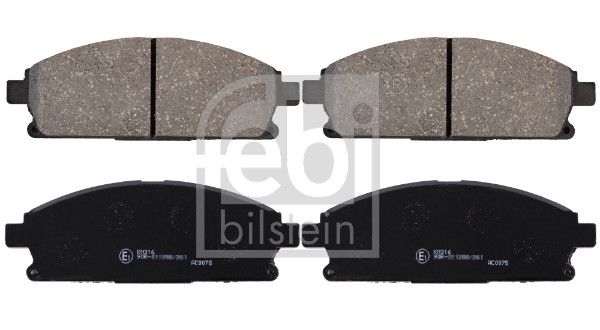 Bremsbelagsatz vorne , passt zu: NISSAN PATHFINDER II, QUEST, X-TRAIL I 2.0-3.5 09.97-