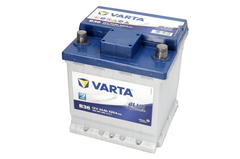Starterbatterie VARTA  B36 Blue Dynamic Autobatterie 12V 44Ah 420A
