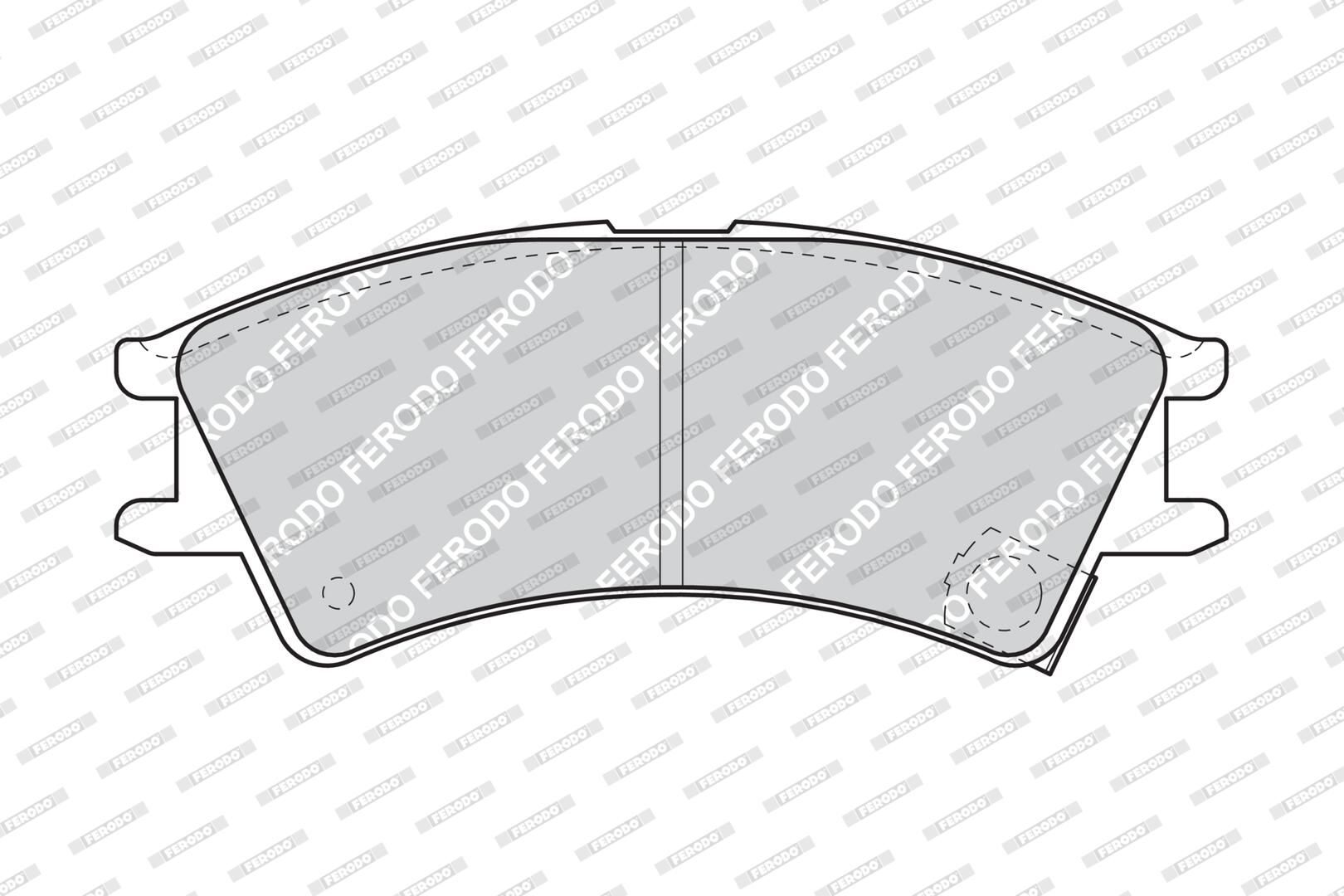Bremsbelagsatz, Scheibenbremse