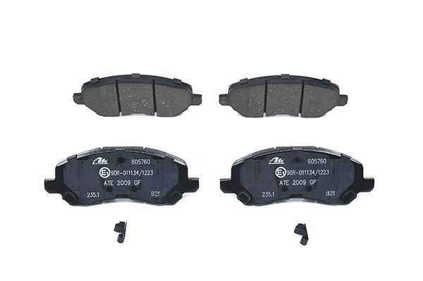 Bremsbelagsatz, Scheibenbremse