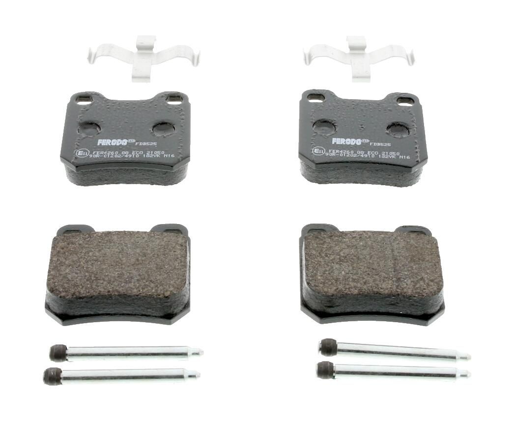 Bremsbelagsatz, Scheibenbremse