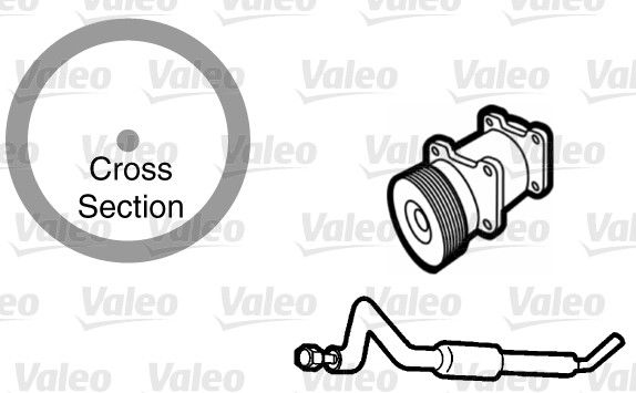 Dichtung, Kühlmittelrohrleitung