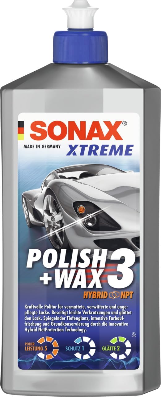 Sonax Xtreme Polish + Wax 3 Hybrid NPT Politur 500 ml