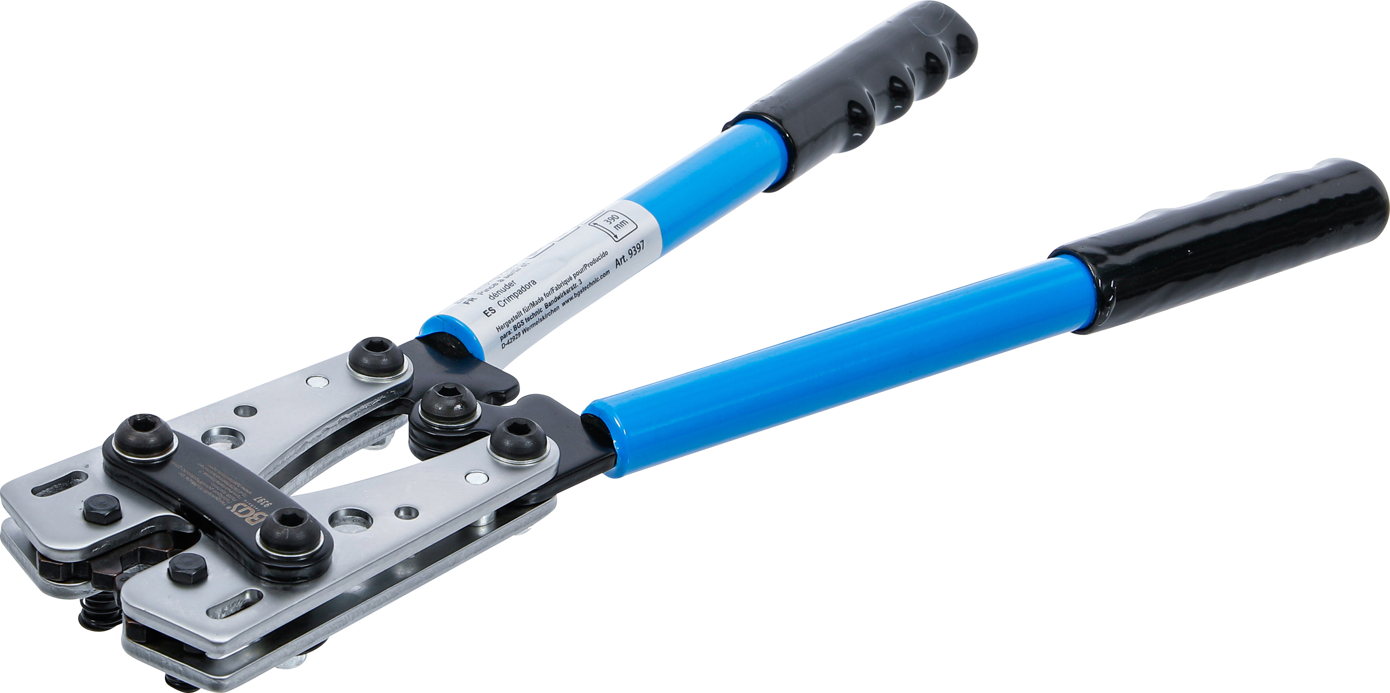 BGS Crimpzange | für Kabelschuhe | 6 - 50 mm²