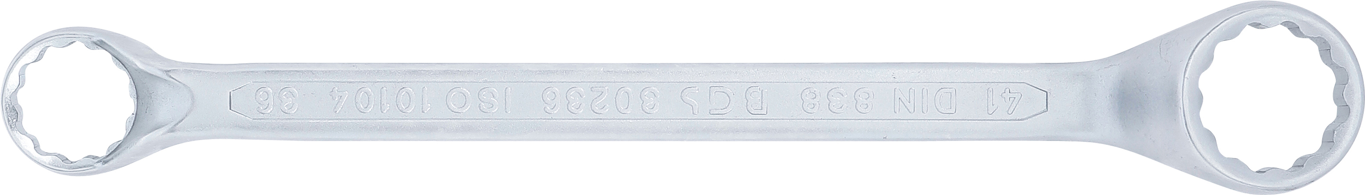 BGS Doppel-Ringschlüssel | tief gekröpft | SW 36 x 41 mm