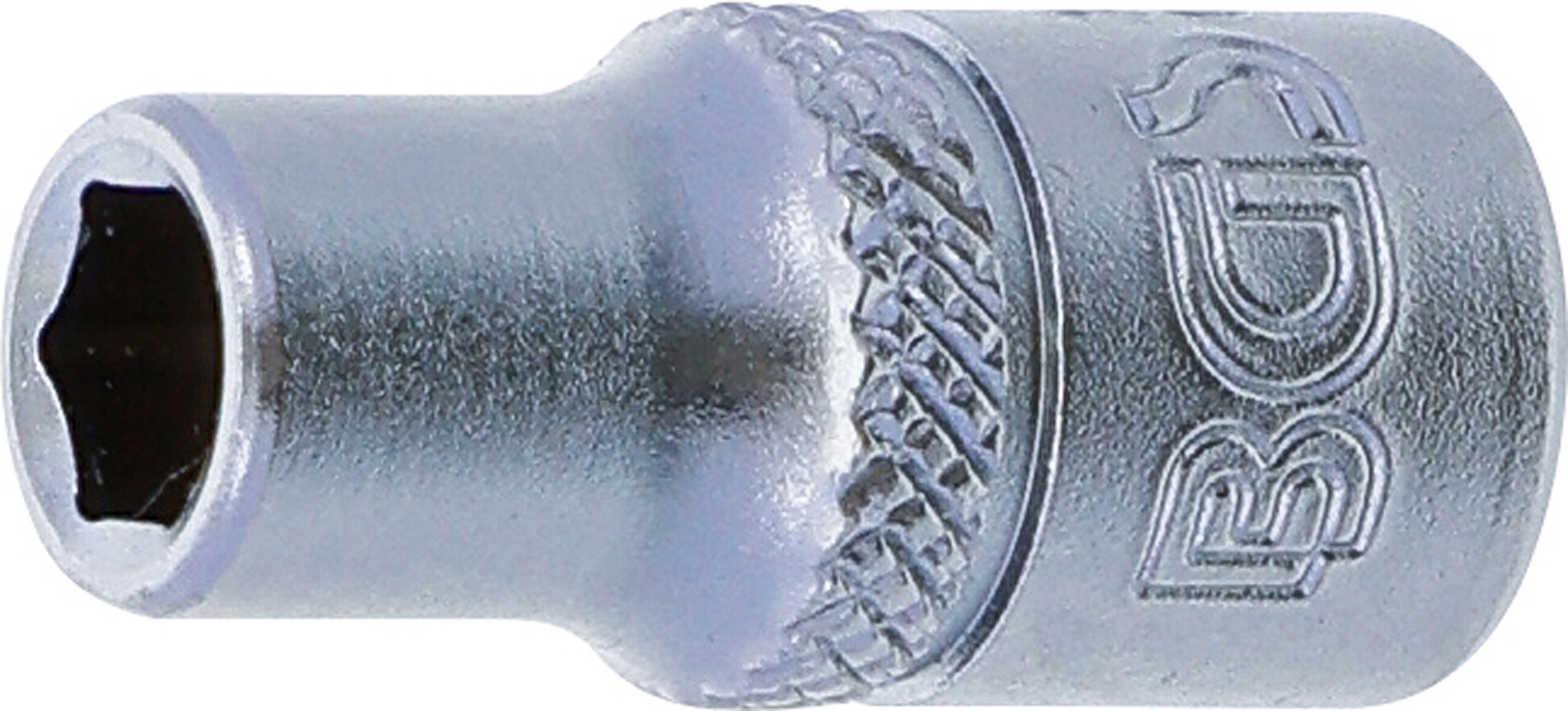 BGS Steckschlüssel-Einsatz Sechskant | Antrieb Innenvierkant 6,3 mm (1/4") | SW 5,5 mm