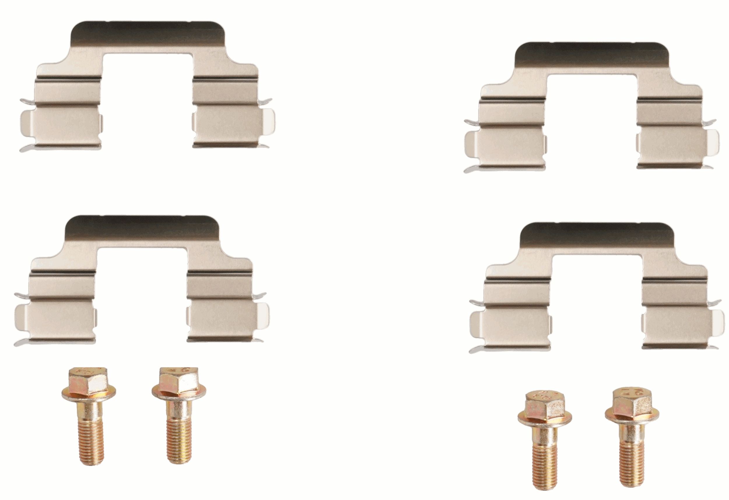 Bremsbelagsatz, Scheibenbremse