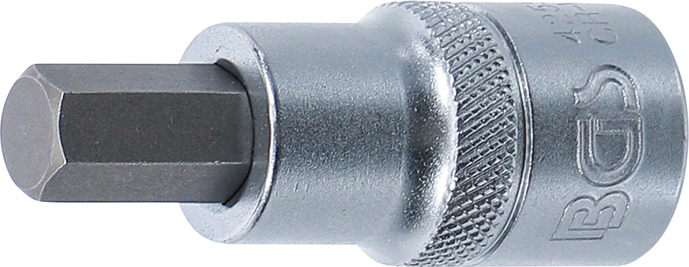 BGS Bit-Einsatz | Antrieb Innenvierkant 12,5 mm (1/2") | Innensechskant 10 mm