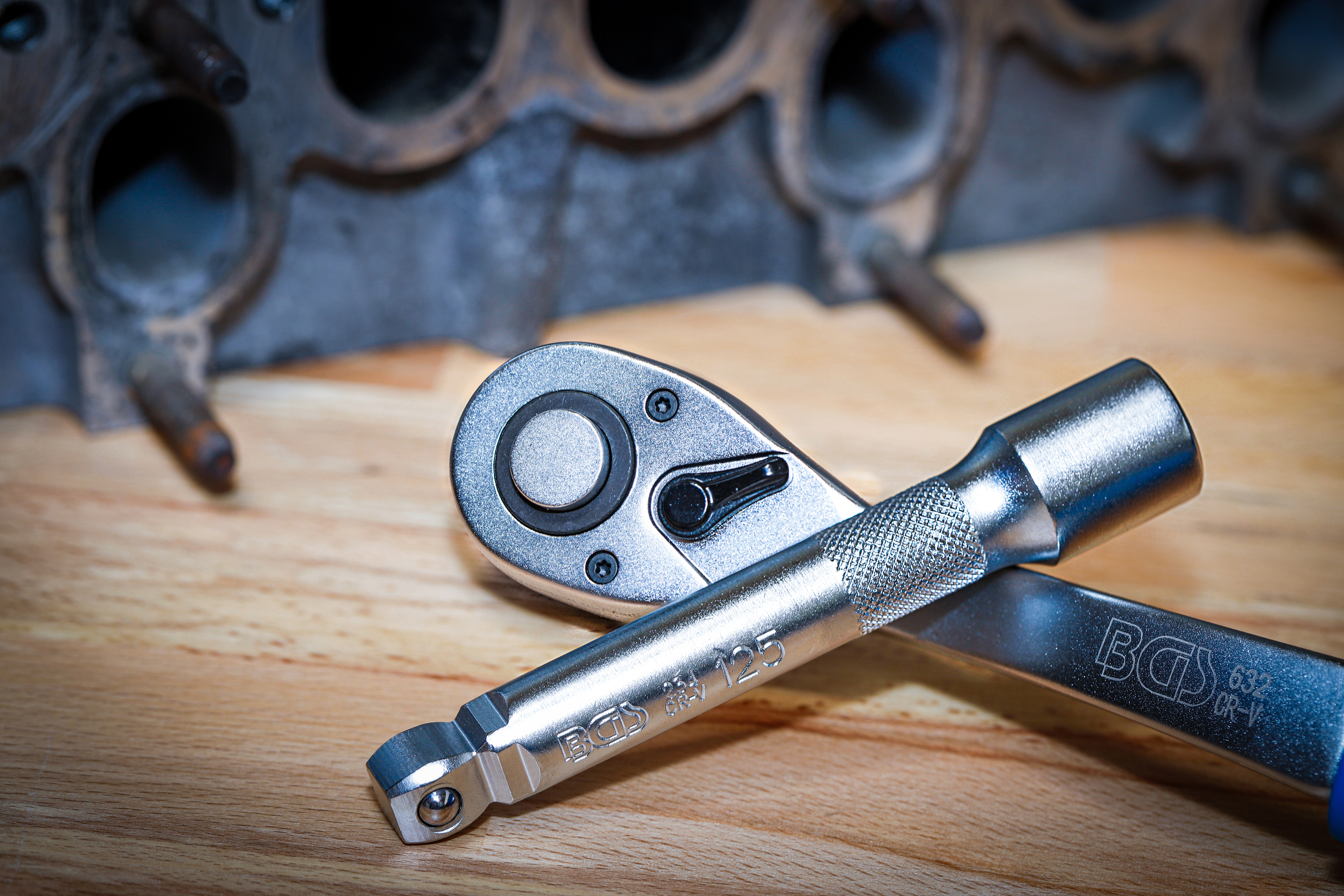 BGS Steckschlüssel-Satz Sechskant | Antrieb 6,3 mm (1/4") / 10 mm (3/8") / 12,5 mm (1/2") | 192-tlg.