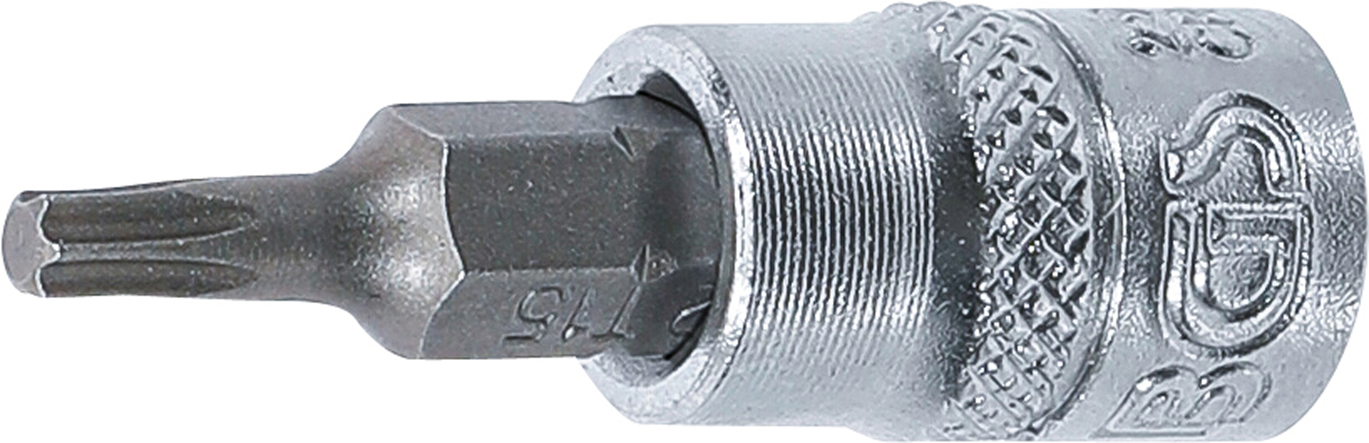 BGS Bit-Einsatz | Antrieb Innenvierkant 6,3 mm (1/4") | T-Profil (für Torx) T15