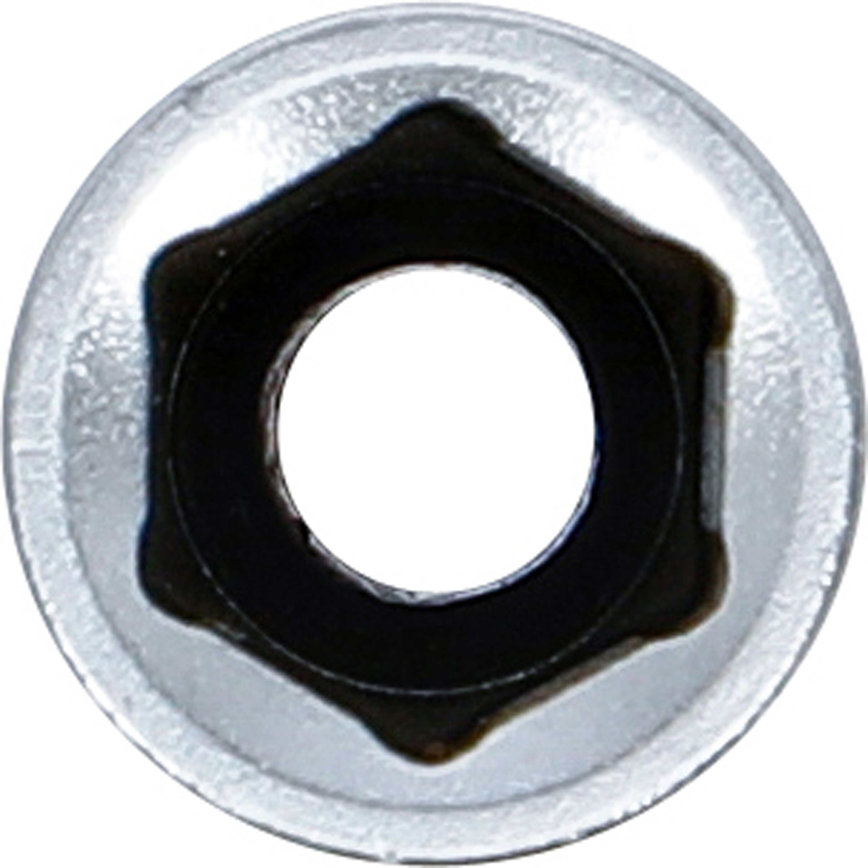 BGS Steckschlüssel-Einsatz Sechskant, tief | Antrieb Innenvierkant 6,3 mm (1/4") | SW 3/8"