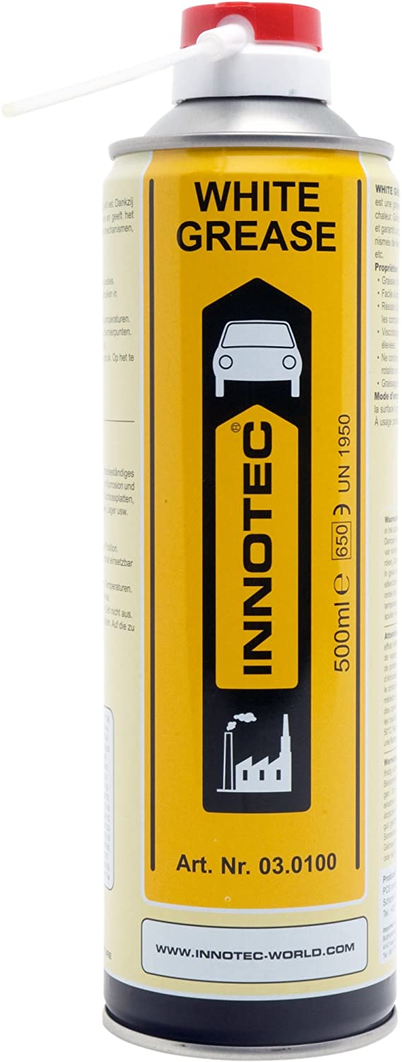 Innotec White Grease weisses Sprühfett 500 ml