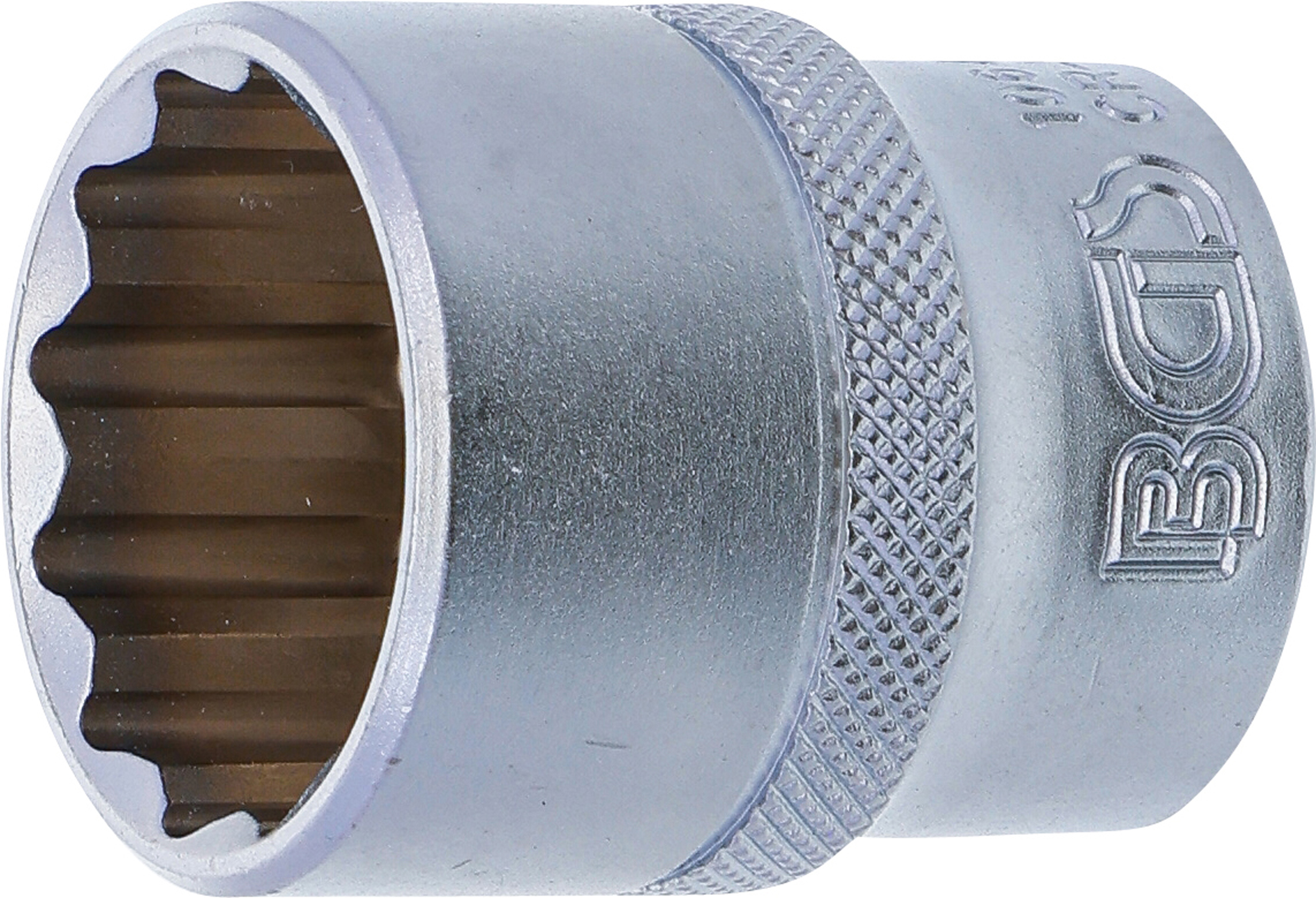 BGS Steckschlüssel-Einsatz Zwölfkant | Antrieb Innenvierkant 12,5 mm (1/2") | SW 24 mm
